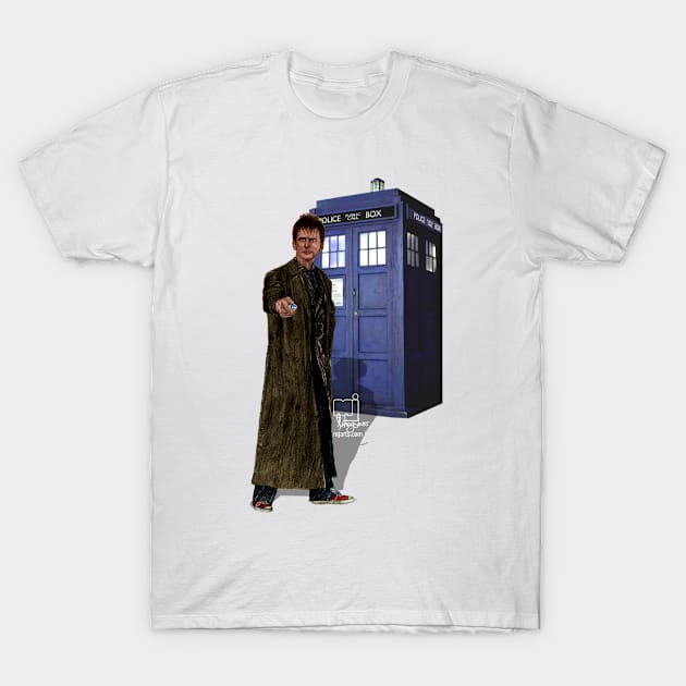 10th Doctor T-Shirt by mjartscom